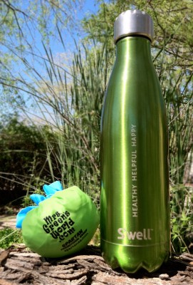 You could win a S'well Water Bottle and Mrs. Green Reusable Bag! You could win a S'well Water Bottle and Mrs. Green Reusable Bag!