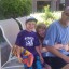 Grandpa, Maddy, Liam & Spider Man. Lots of love & laughter. Not an iphone, droid, Game Boy in sight.