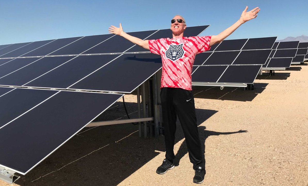 Bill Walton and Tucson Electric Power and University of Arizona Tech Park Solar Zone