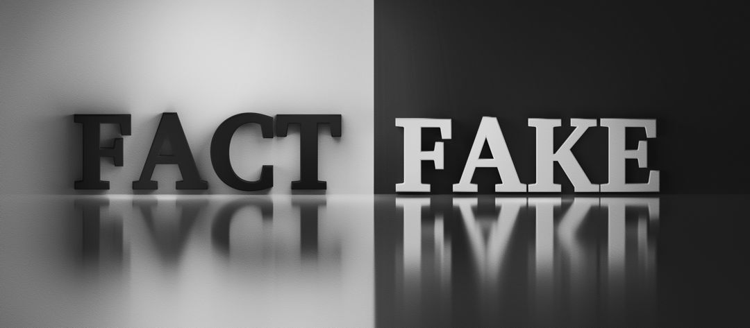 Words: fact and fake in black and white