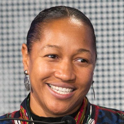 Mariama White-Hammond - Photo/Reba Saldanha Anderson Cabot Center for Ocean Life Marine Conservation Action Fund symposium WBUR CitySpace Boston, MA November 2, 2019