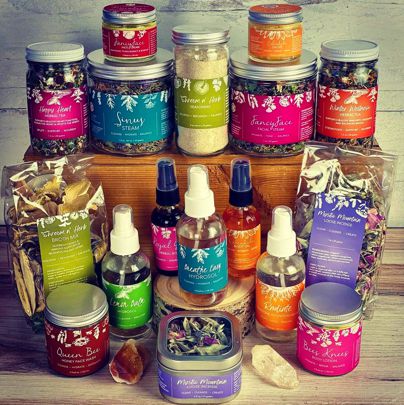 Natural products from Whole Heart Botanicals