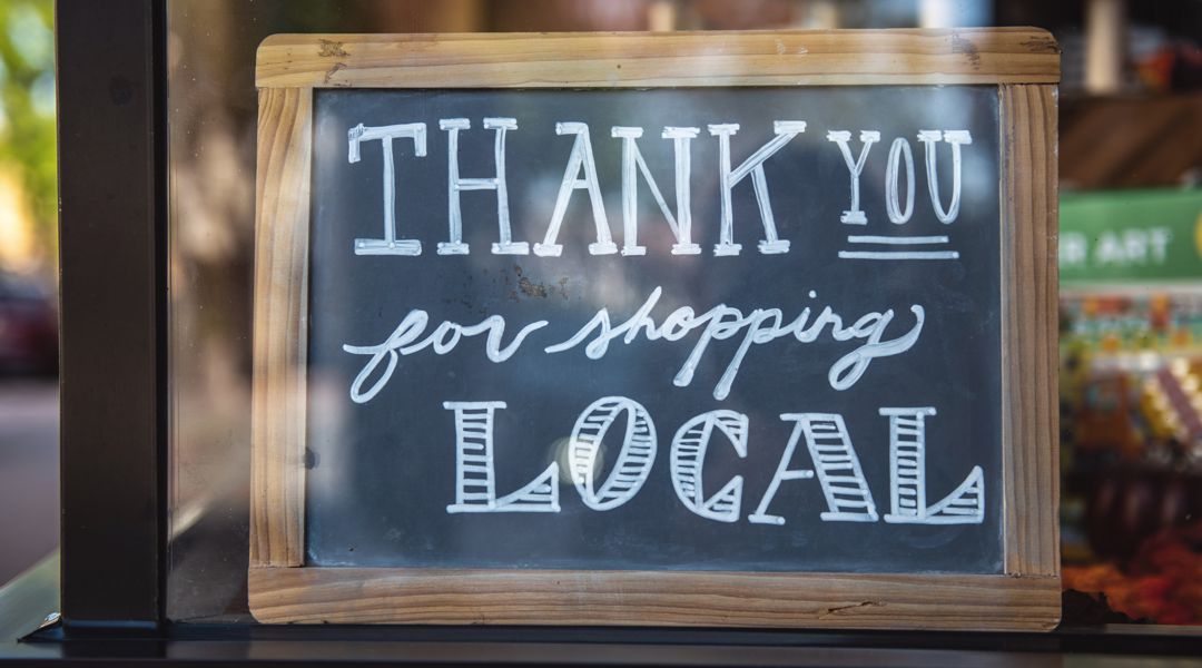 Thank you for shopping local