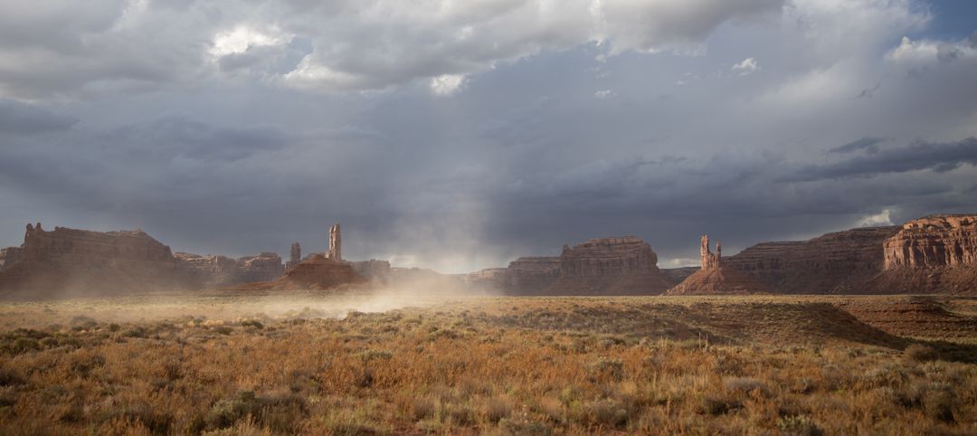 Dust in the Arizona desert